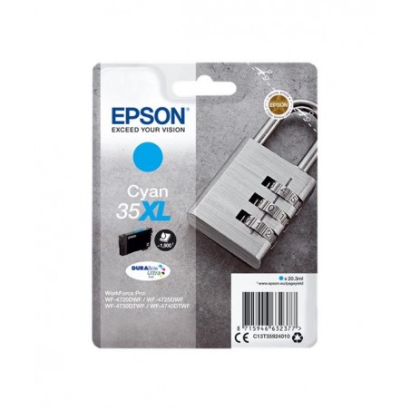 EPSON T3592 (35XL) CYAN CARTUCHO DE TINTA ORIGINAL C13T35924010
