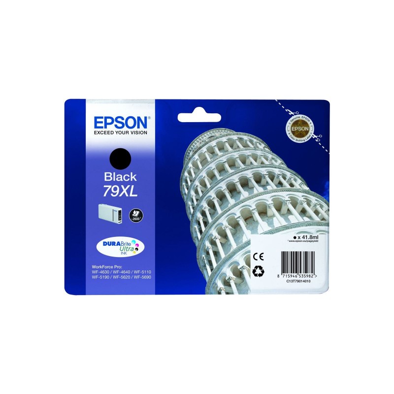 EPSON T7901 (79XL) NEGRO CARTUCHO DE TINTA ORIGINAL C13T79014010