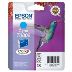 EPSON T0802 CYAN CARTUCHO DE TINTA ORIGINAL C13T08024011