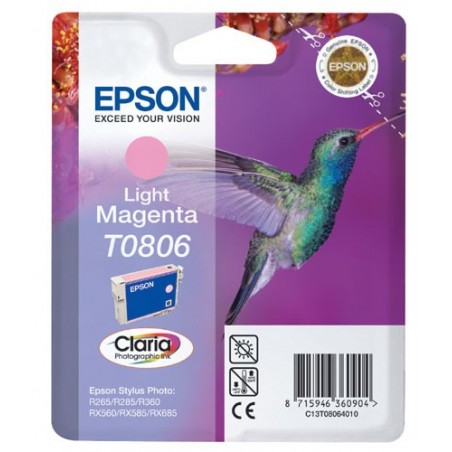EPSON T0806 MAGENTA LIGHT CARTUCHO DE TINTA ORIGINAL C13T08064011
